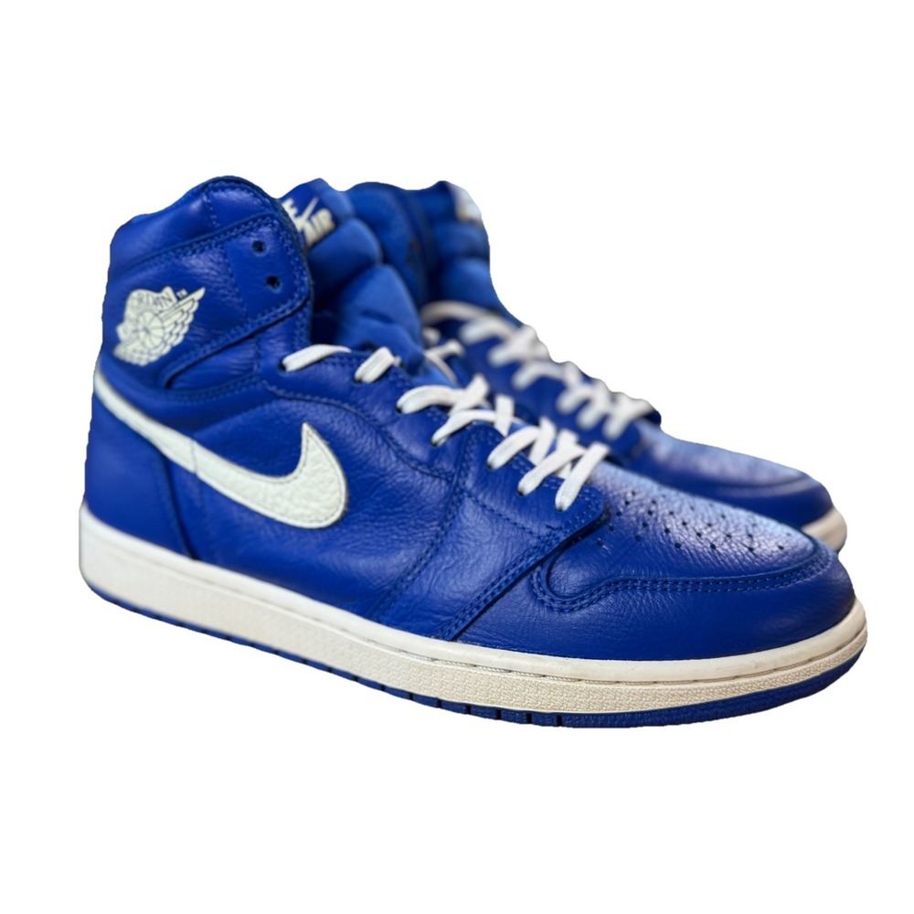 Nike Air Jordan 1 Retro High OG Hyper Royal 555088-401 Blue Men's Size 9.5 Shoes